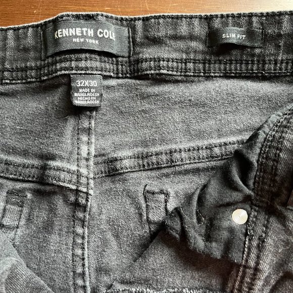 Kenneth Cole Black Jeans Women 32x30 - Picture 3 of 4